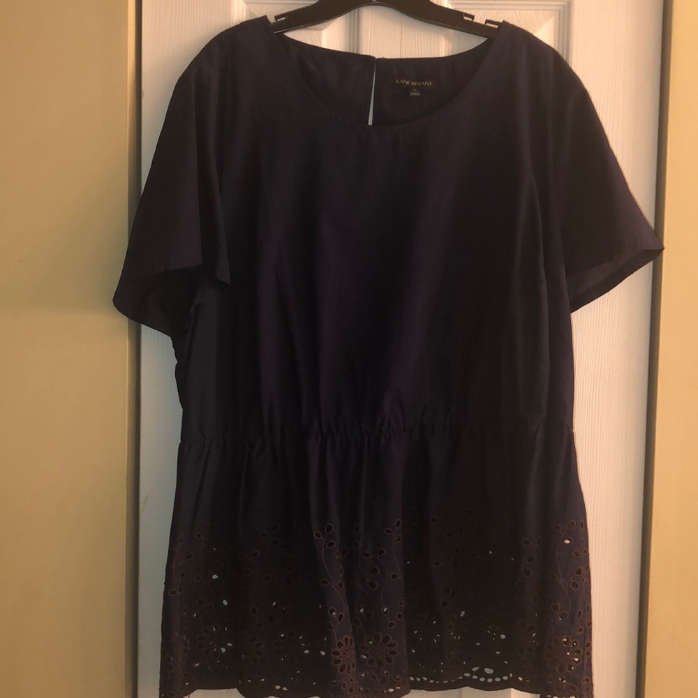 Navy blouse